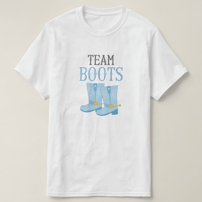 T-shirt L'équipe initialise le garçon que le genre (Design devant)