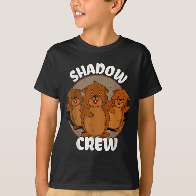 T-shirt L'équipe Shadow Crew Groundhog Day  (Devant)