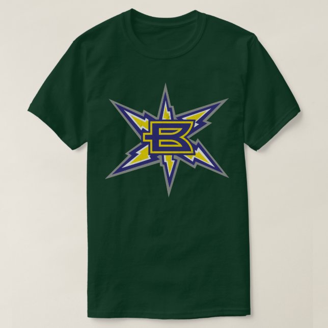 T-shirt L'équipe XFL 1 de Birmingham Thunderbolts (Design devant)