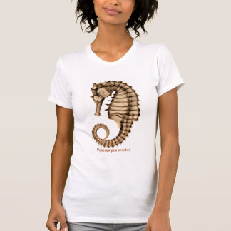 T-shirt L'erectus de hippocampe d'hippocampe de rayon X