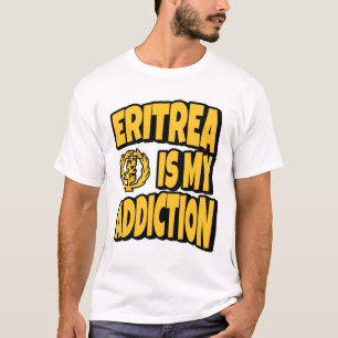 T-shirt L'Erythrée est ma dépendance Love L'Erythrée Drape