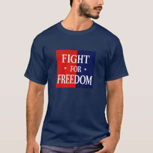 T-shirt Les 2ème guerre mondiale luttent pour la liberté