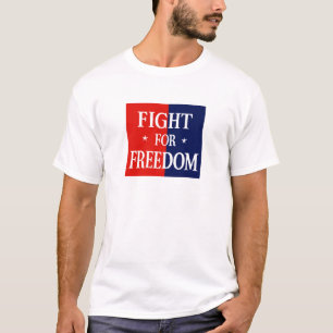 T-shirt Les 2ème guerre mondiale luttent pour la liberté