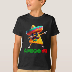 T-shirt Les 3 Trois Amis Cinco De Mayo Ami #3 Groupe Ma