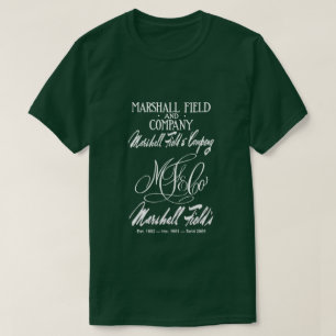 T-shirt Les 4 logos de Marshall Field
