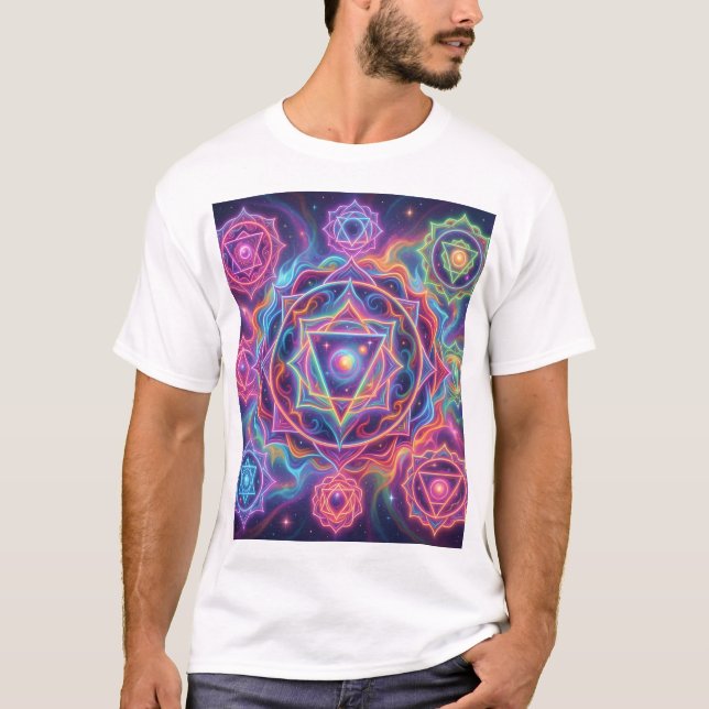 T-shirt Les 7 Chakras´10 (Devant)