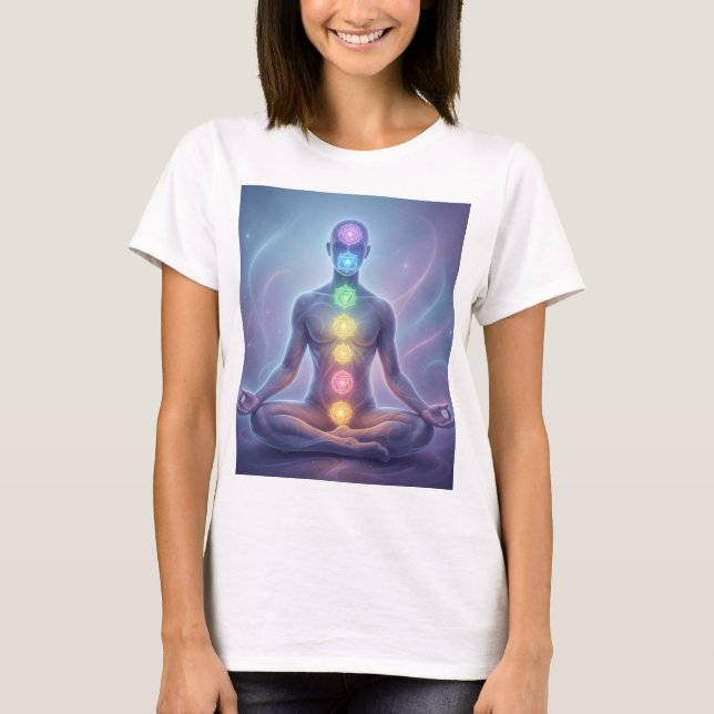 T-shirt Les 7 Chakras´2 (Devant)