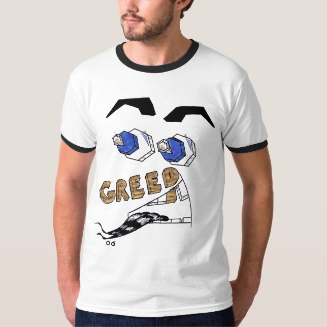 T-shirt Les 7 Péchés Capitaux — Avarice (Devant)