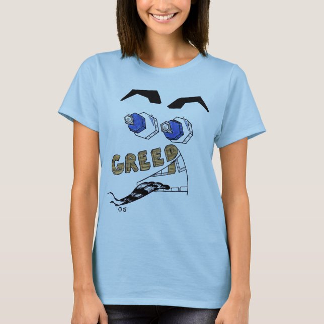 T-shirt Les 7 Péchés Capitaux — Avarice (Devant)