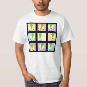 T-shirt Les 9 visages de la pistache