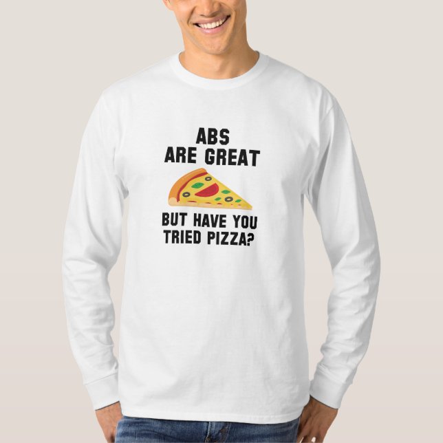 T-shirt Les abdos sont géniaux (Devant)