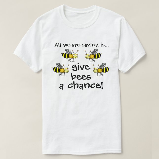 T-shirt  Les abeilles (Design devant)