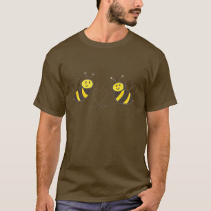 T-shirt Les abeilles de miel au coeur