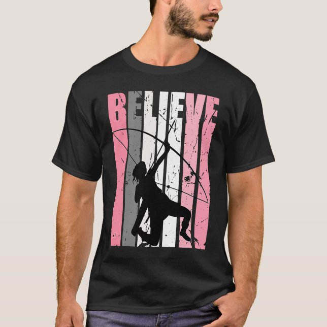 T-shirt Les adolescents croient au tir à l'arc Archer Bow  (Devant)