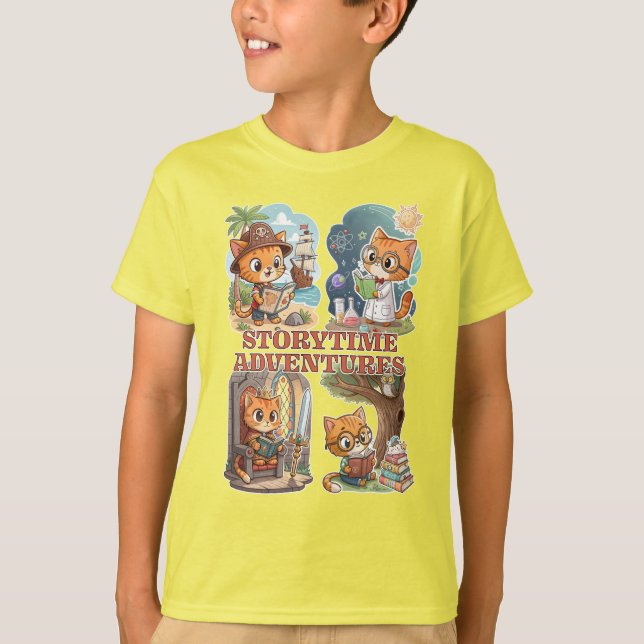 T-shirt Les Adventures de Storytime (Devant)