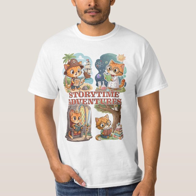 T-shirt Les Adventures de Storytime (Devant)