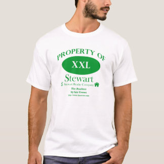 T-shirt Les agents immobiliers - propriété d'objet
