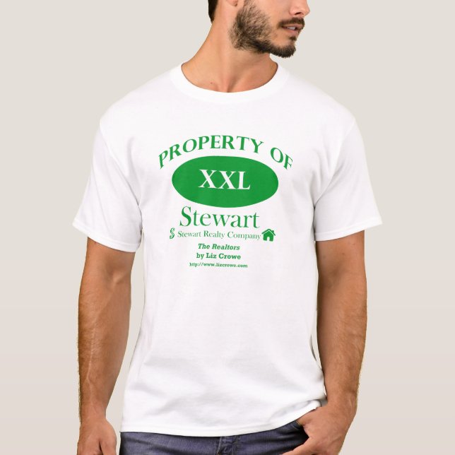 T-shirt Les agents immobiliers - propriété d'objet (Devant)