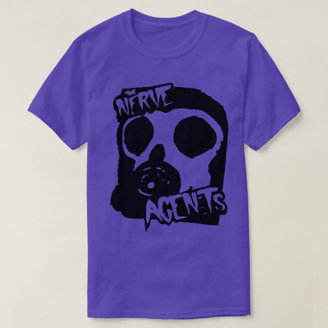T-shirt Les agents nerveux (Design devant)