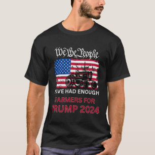T-shirt Les Agriculteurs Républicains Pour Trump 2024 Nous