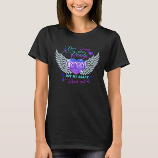 T-shirt Les ailes de mon grand-père étaient prêtes mais mo