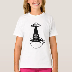 T-shirt Les Aliens ont besoin de café
