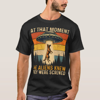 T-shirt Les aliens savaient qu'ils étaient fichus - Belge