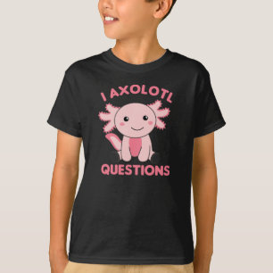 T-shirt Les Amateurs Axolotl Les Beaux Animaux Pour Les En