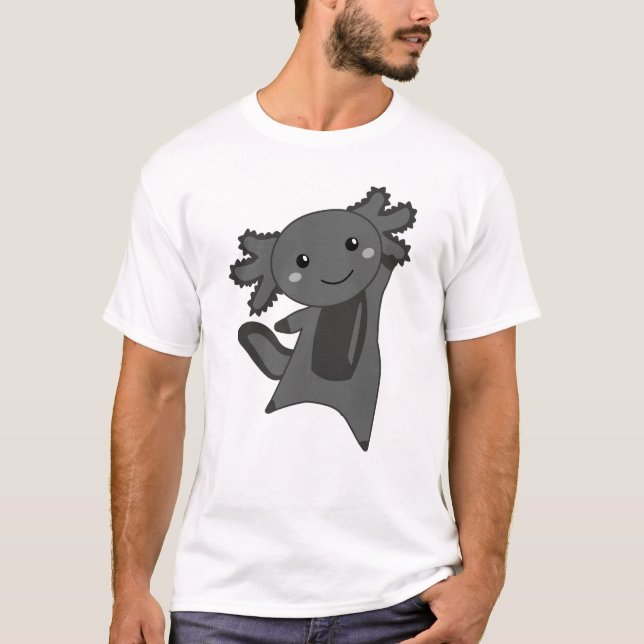T-shirt Les Amateurs D'Axolotl Les Beaux Animaux Pour Les  (Devant)