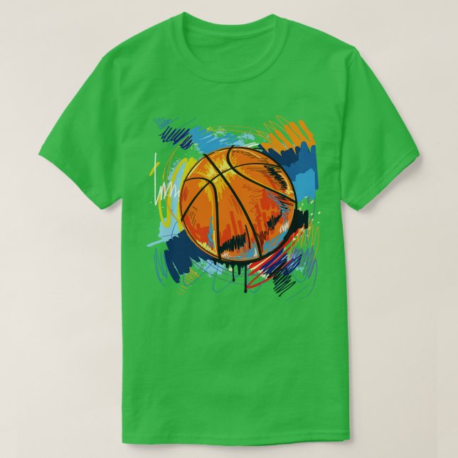 T-shirt Les amateurs de basket (Design devant)