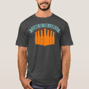 T-shirt Les Amateurs De Bowling Roi Des Lanes