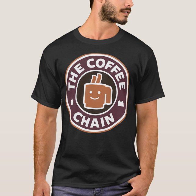 T-shirt Les amateurs de café Coffee grimpent (Devant)