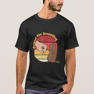 T-shirt Les Amateurs De Charme De Marmotte Cadeau Respecte