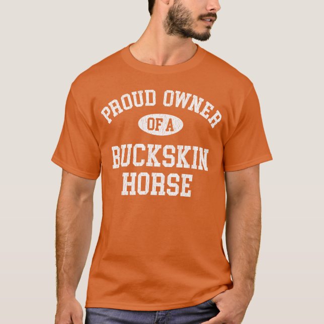 T-shirt Les amateurs de chevaux qui aiment Buckskin amis C (Devant)