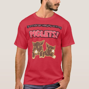 T-shirt Les Amateurs De Cochon Qui Se Posent Avec Mes Port