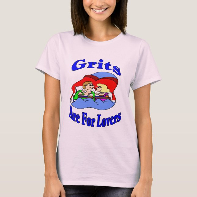 T-shirt Les amateurs de grits (Devant)