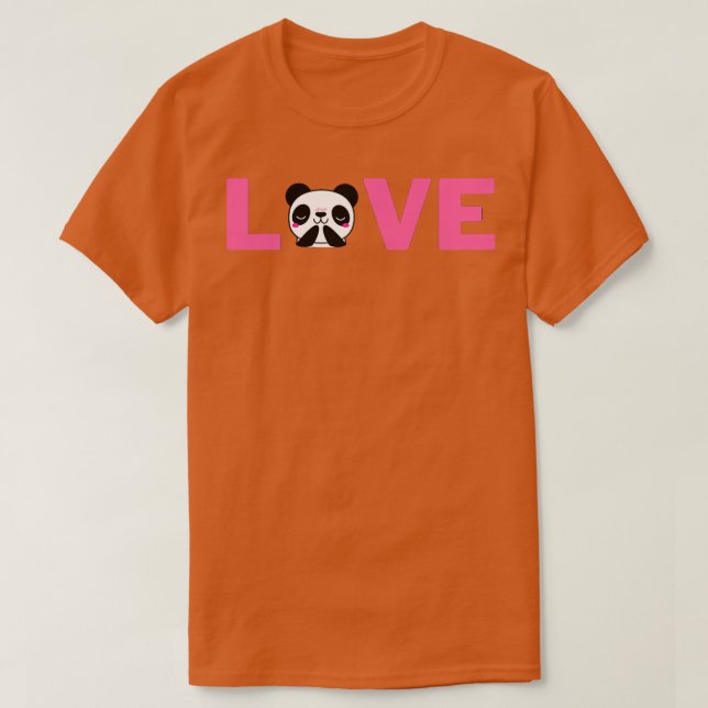 T-shirt Les amateurs de panda (Design devant)