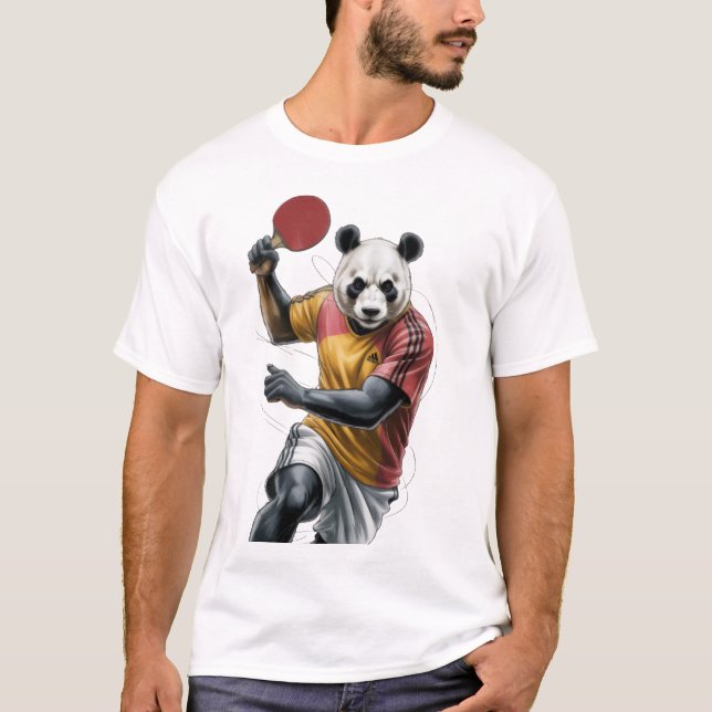 T-shirt Les amateurs de panda (Devant)