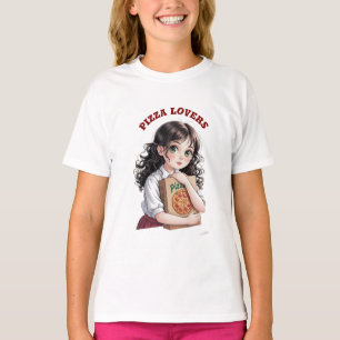 T-shirt Les amateurs de pizzas