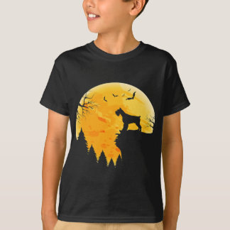 T-shirt Les amateurs de Schnauzer géants | Pleine lune d'H