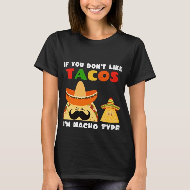 T-shirt Les amateurs de Tacos Nacho (Devant)