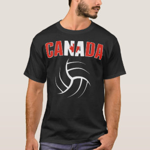 T-shirt Les amateurs de volleyball du Canada Jersey