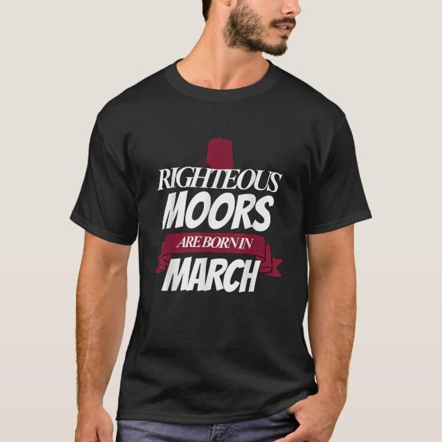 T-shirt Les Américains mauresques de droites mères mars An (Devant)