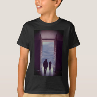 T-shirt Les âmes traversent la porte jusqu'à l'au-delà