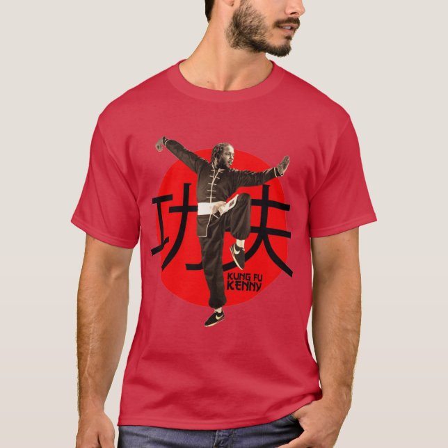 T-shirt Les amis de Kung Fu Kenny Kendrick Lamar (Devant)