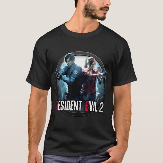 T-shirt LES AMIS DE RESIDENT EVIL 2TCsR (Devant)