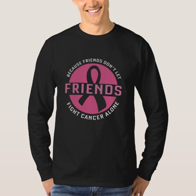 T-shirt Les amis de sensibilisation au cancer du sein sout (Devant)