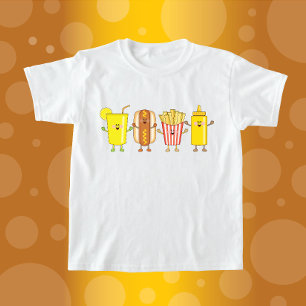 T-shirt Les amis des chiens chauds JollyKins