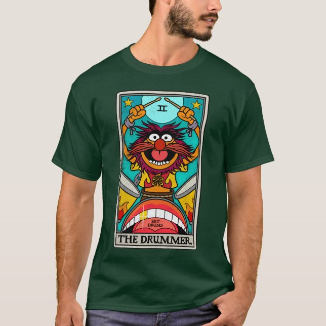 T-shirt Les amis drôles du batteur (Devant)