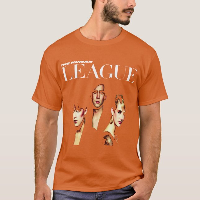 T-shirt Les amis fans de The Human League (Devant)